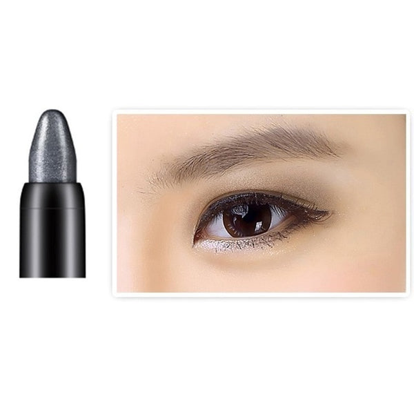 1pc Women Beauty Waterproof Highlighter Eyeshadow Pencil Cosmetic Glitter Eye Shadow Eyeliner Pen