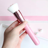 2019 New 1Pcs Cat Claw Shape Makeup Brushes Powder Brush Kawaii Cosmetics Foundation Brush Fiber Hair Birch Handle Beauty Tool