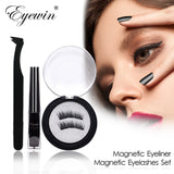 Magnetic Eyeliner & Magnetic Eyelashes Makeup Set Waterproof Liquid Eyeliner with Reusable False magnetic Lash for dropshipping