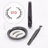 Magnetic Eyeliner & Magnetic Eyelashes Makeup Set Waterproof Liquid Eyeliner with Reusable False magnetic Lash for dropshipping