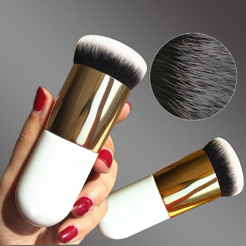 2019 New Chubby Pier Foundation Brush Flat Cream Makeup Brushes Professional Cosmetic Make-up Brush Dropshipping