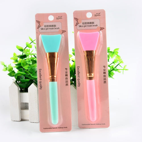 Facial Mask Stirring Brush Soft Silicone Cosmetic Makeup Brush Skin Face Care Tool Women Lady Girl Makeup Tools