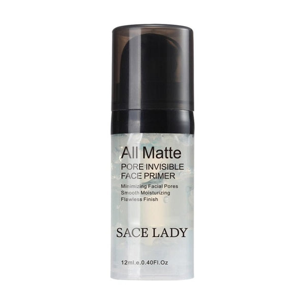 SACE LADY Face Base Primer Makeup Liquid Matte Make Up Fine Lines Oil ...