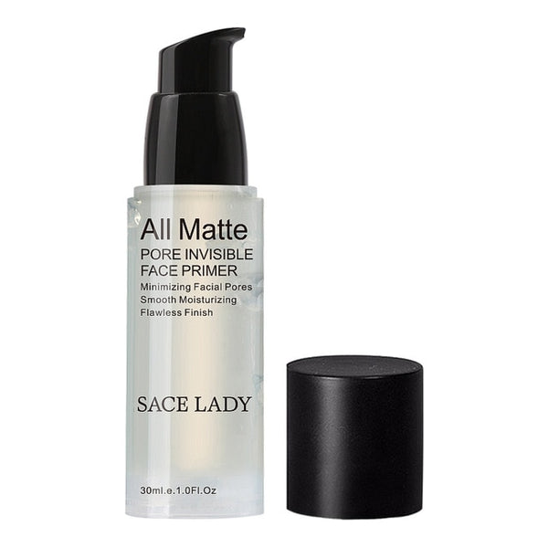 SACE LADY Face Base Primer Makeup Liquid Matte Make Up Fine Lines Oil ...