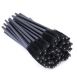 New 50pcs/Pack Disposable Eyelash Brushes Makeup Mascara Applicator Wand Eyes Lip Cosmetics Brushes Eye Lashes Cosmetic Brush