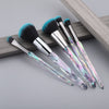 FLD 5Pcs Crystal Style Makeup Brushes Set Powder Foundation Eye Blush Brush Cosmetic Professional Makeup Brush Kit Tools