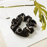 Flower Exquisite Beautiful Print Seaside Gifts Hair Rope Adjustable Pearl 5 Colors Valentines Gift Elastic 1PC Unique Bowknot
