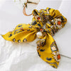 Flower Exquisite Beautiful Print Seaside Gifts Hair Rope Adjustable Pearl 5 Colors Valentines Gift Elastic 1PC Unique Bowknot