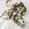 Flower Exquisite Beautiful Print Seaside Gifts Hair Rope Adjustable Pearl 5 Colors Valentines Gift Elastic 1PC Unique Bowknot
