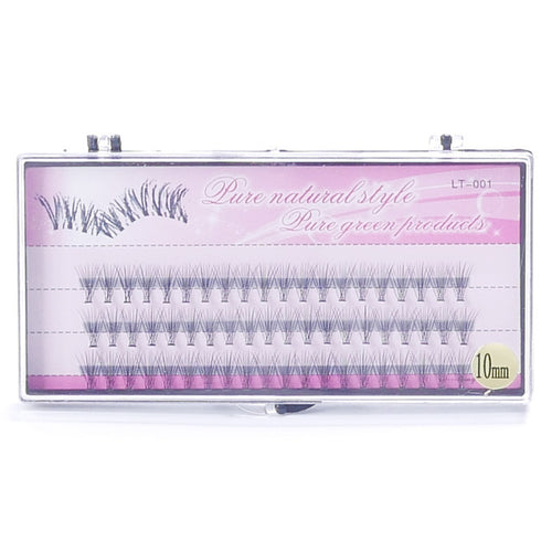 60 Bundle Makeup Individual Cluster Natural Long Eye Lashes Fake False Eyelashes Professional Makeup Free Shipping